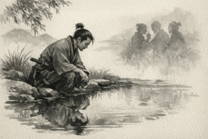 honor vs reputation concept illustration